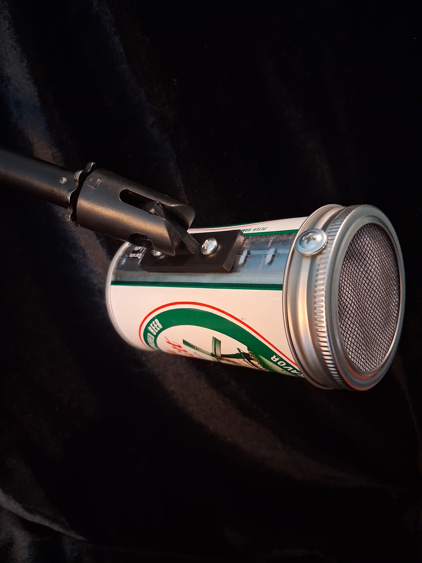 Lo Fi Beer Can Microphone - Van Merritt