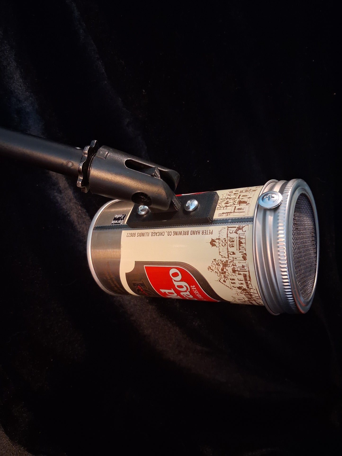 Lo Fi Beer Can Microphone - Light Old Chicago