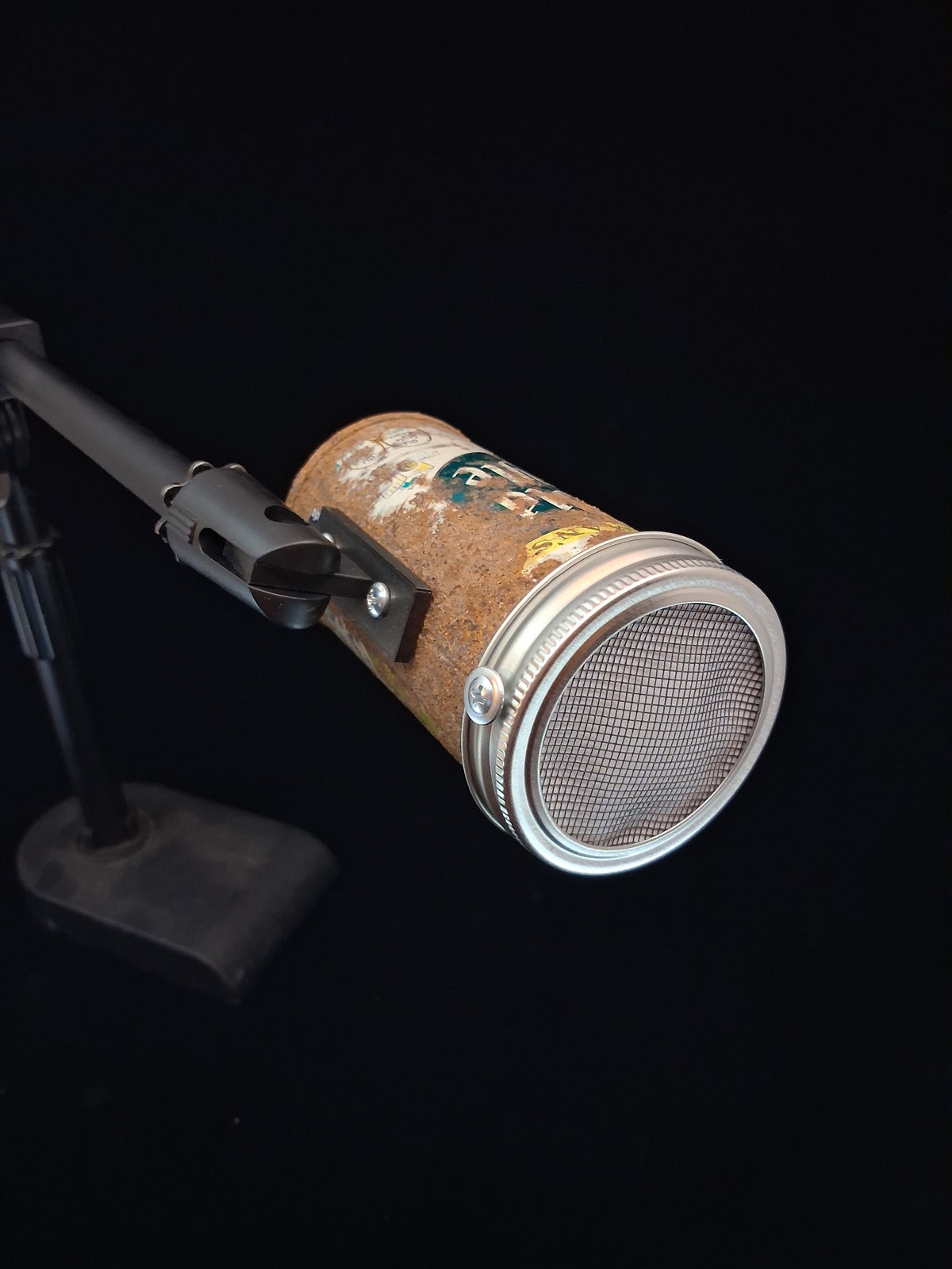 Lo Fi Beer Can Microphone - Rusty Heileman's Old Style