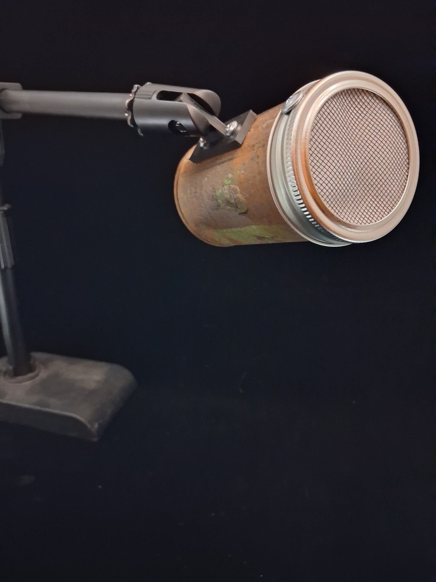 Lo Fi Beer Can Microphone - 1960s Heileman's Old Style