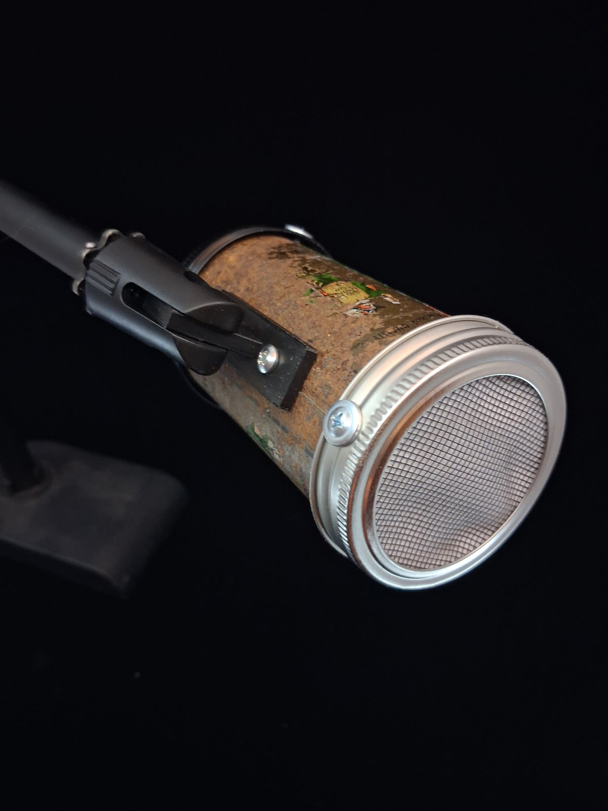 Lo Fi Beer Can Microphone - Grenadier Heileman's Old Style