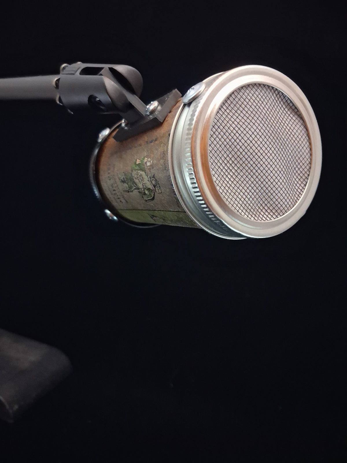 Lo Fi Beer Can Microphone - Grenadier Heileman's Old Style