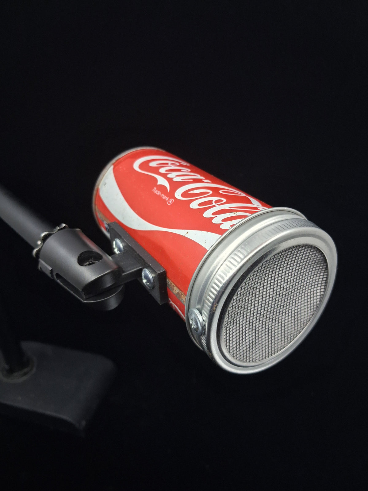 Lo Fi Soda Can Microphone - Chicago Coca Cola