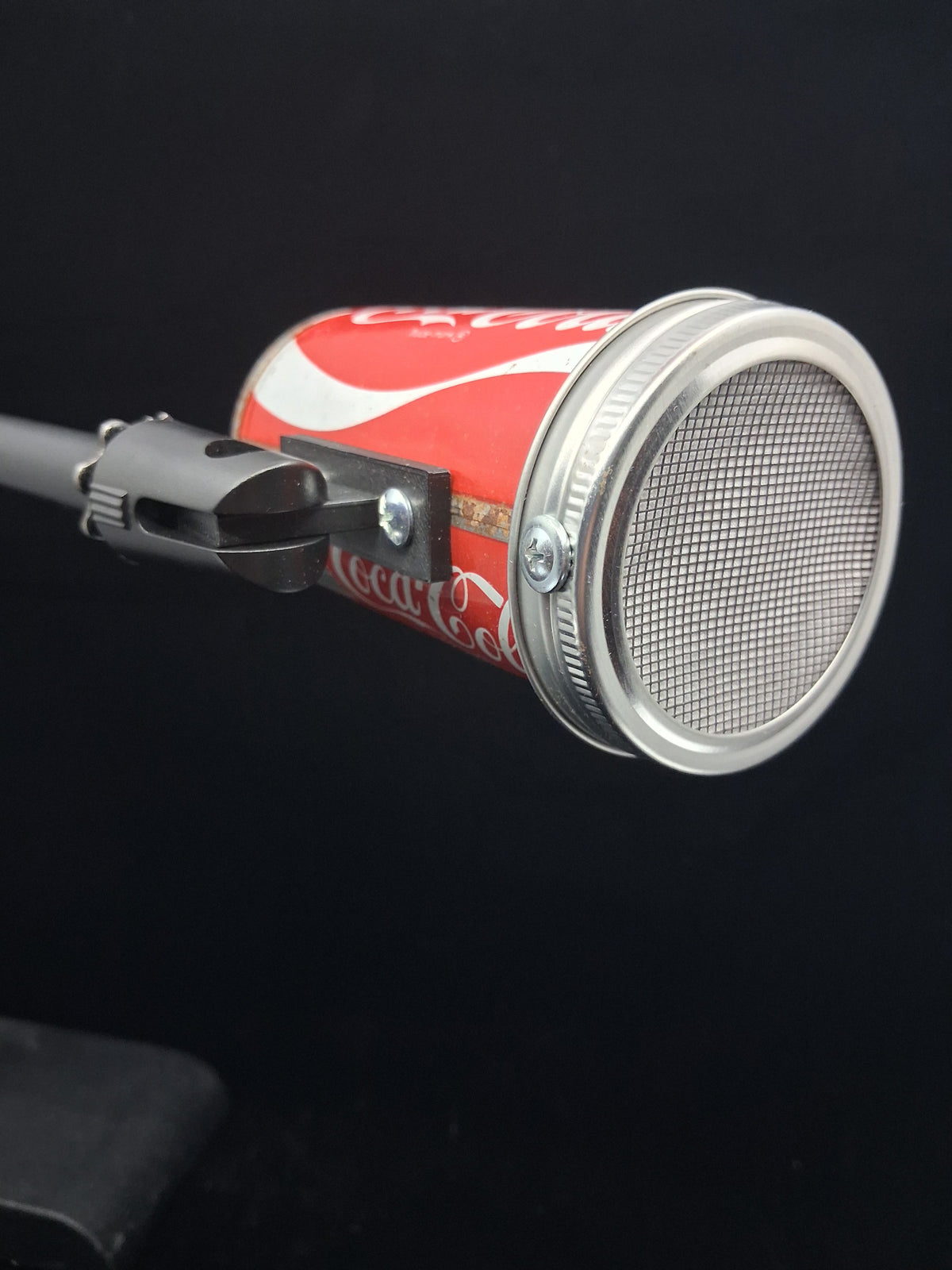 Lo Fi Soda Can Microphone - Chicago Coca Cola