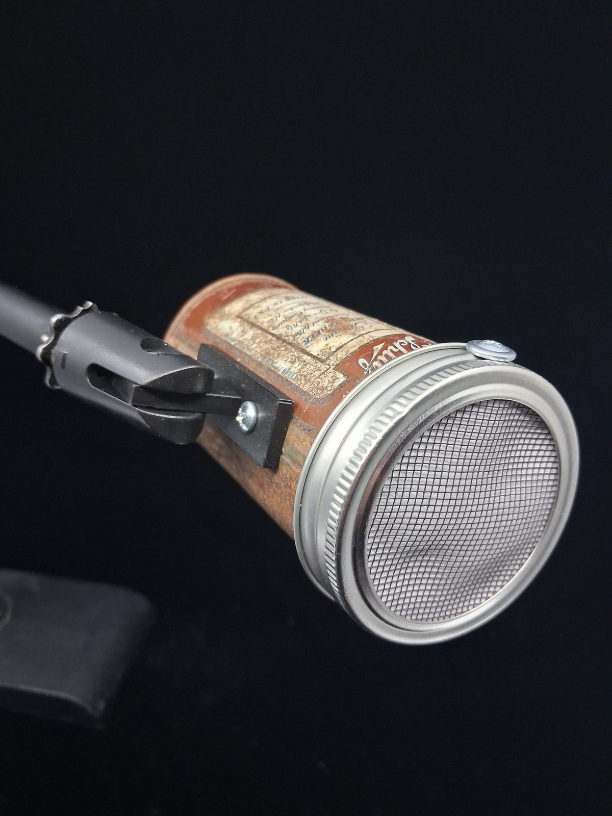 Lo Fi Beer Can Microphone - Rusty Schlitz