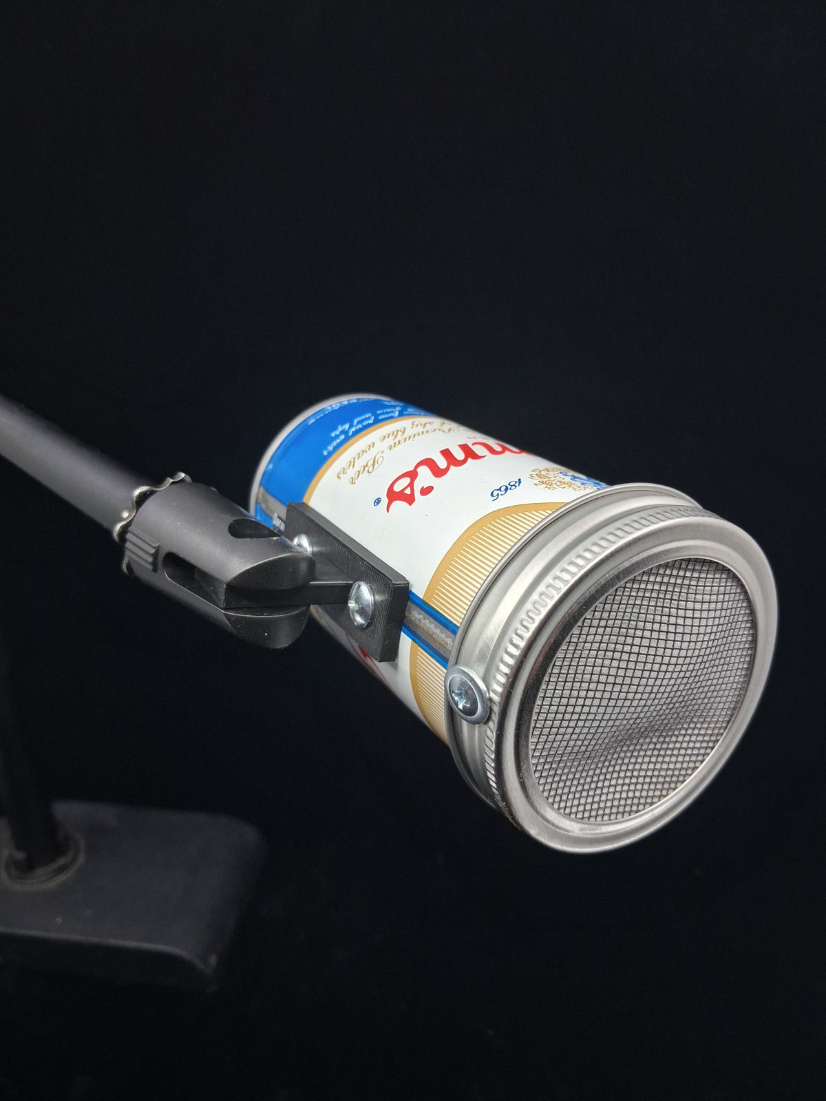 Lo Fi Beer Can Microphone - Hamm's