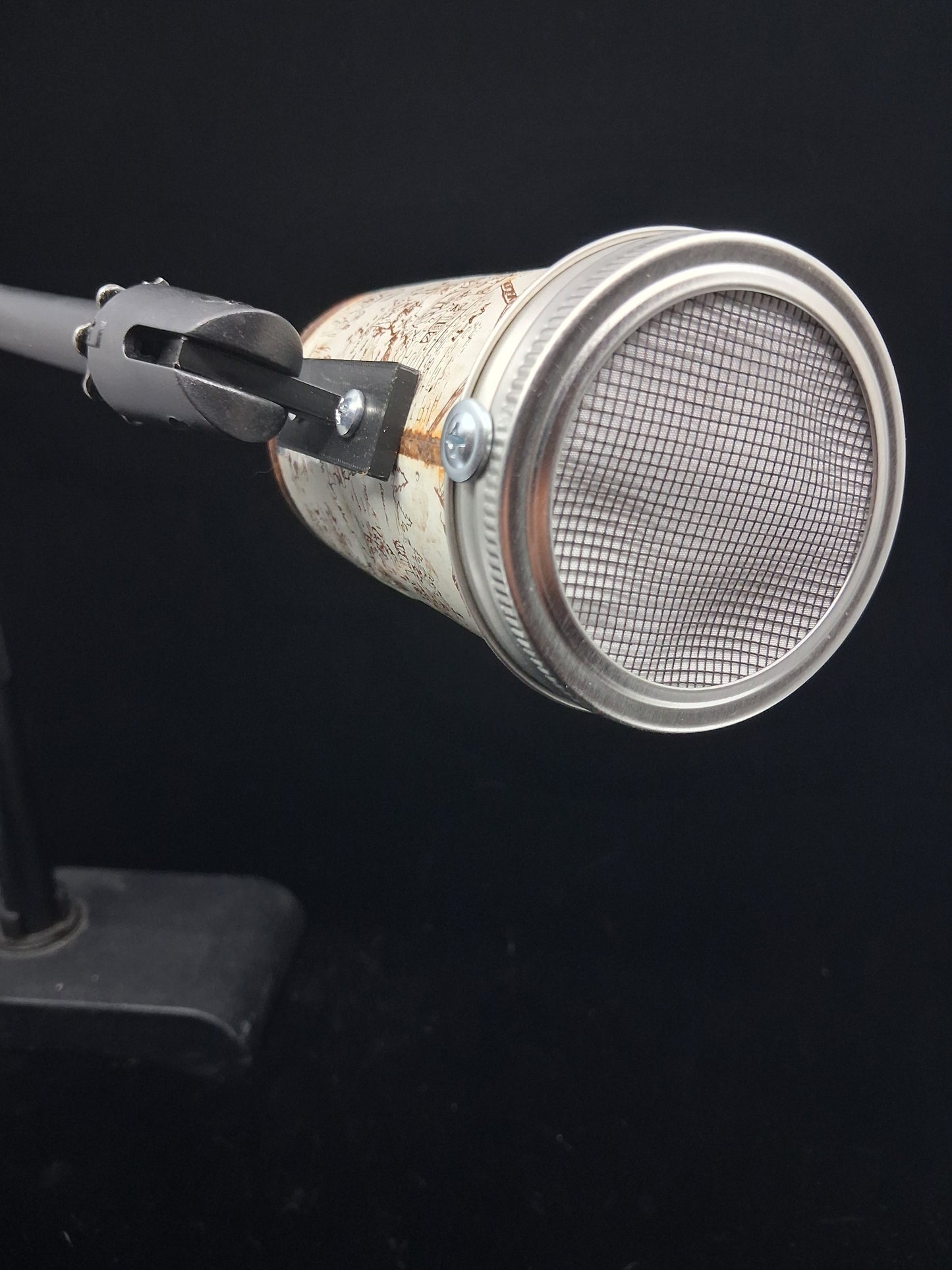 Lo Fi Beer Can Microphone - Vintage Heileman's Old Style