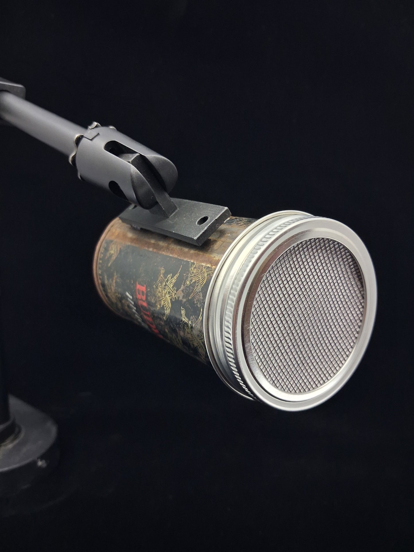 Lo Fi Beer Can Microphone - Malt Liquor Budweiser