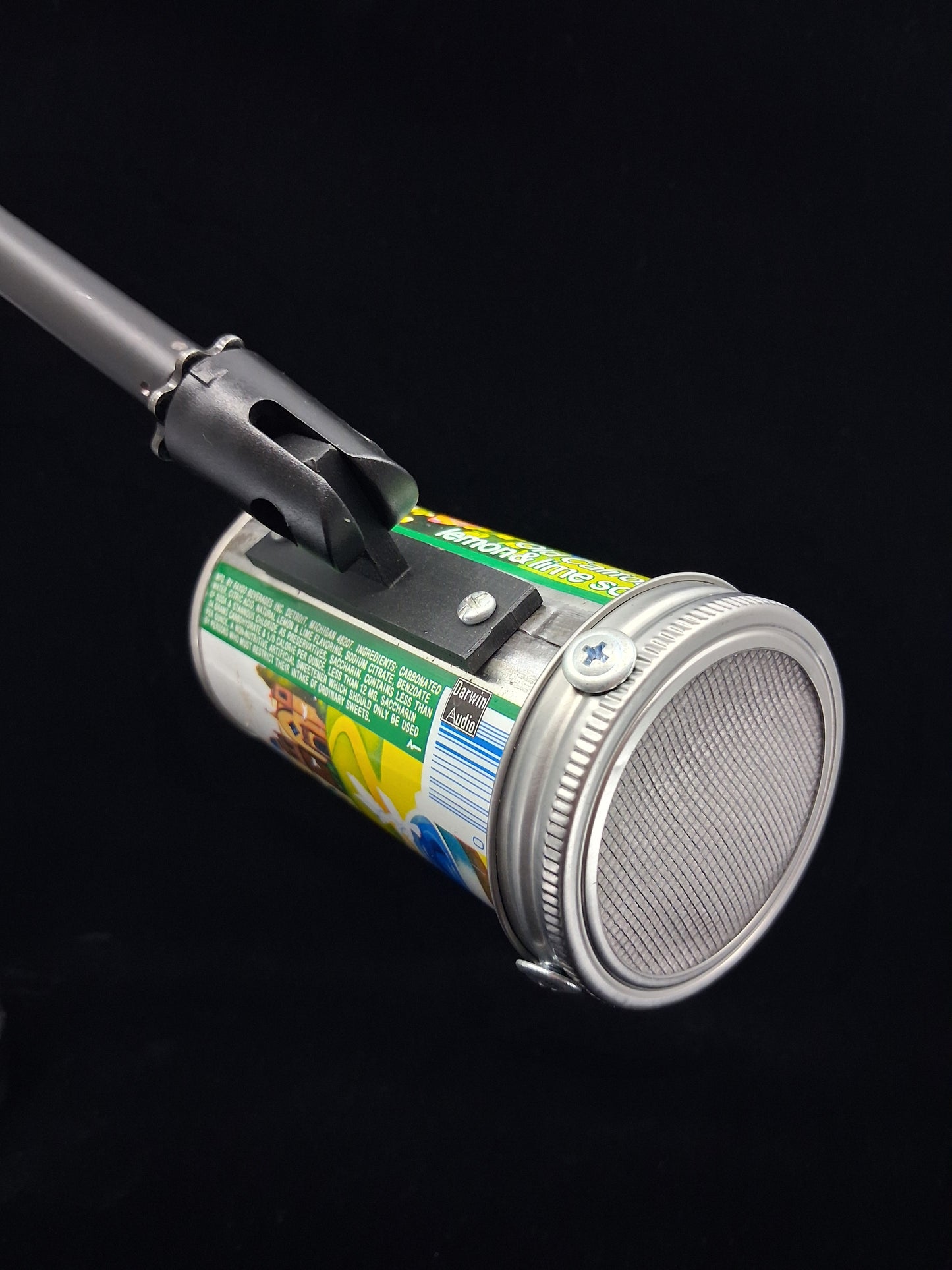 Lo Fi Soda Can Microphone - Faygo California Lemon Lime