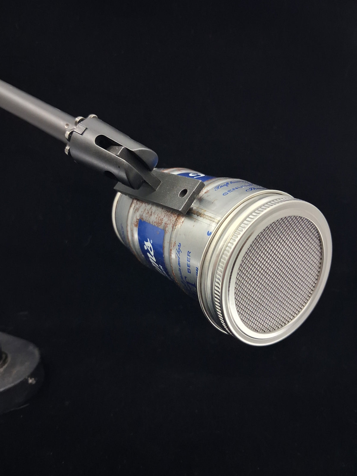 Lo Fi Beer Can Microphone - Hamm's Keg