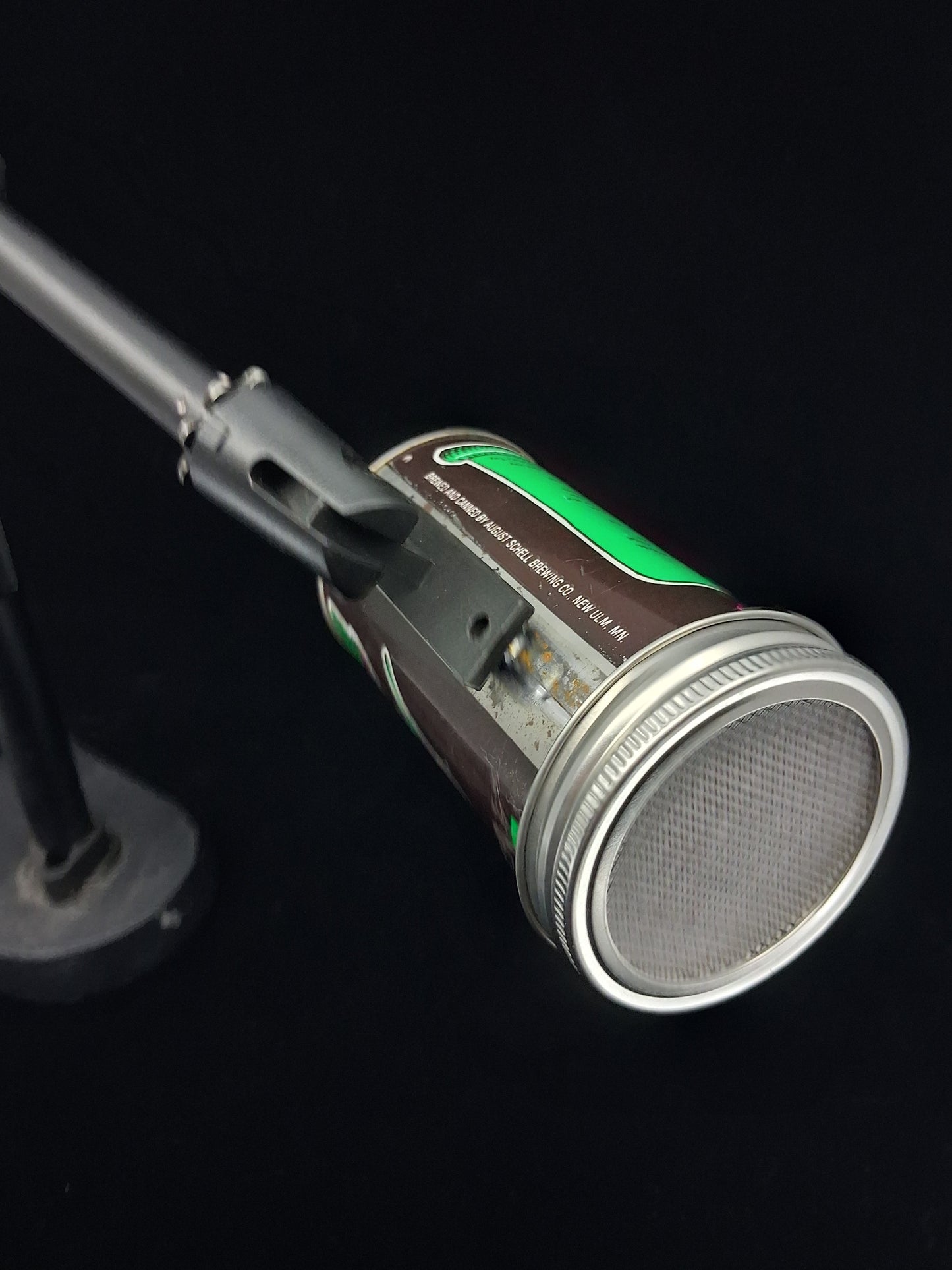 Lo Fi Beer Can Microphone - Minnesota Saint Urho