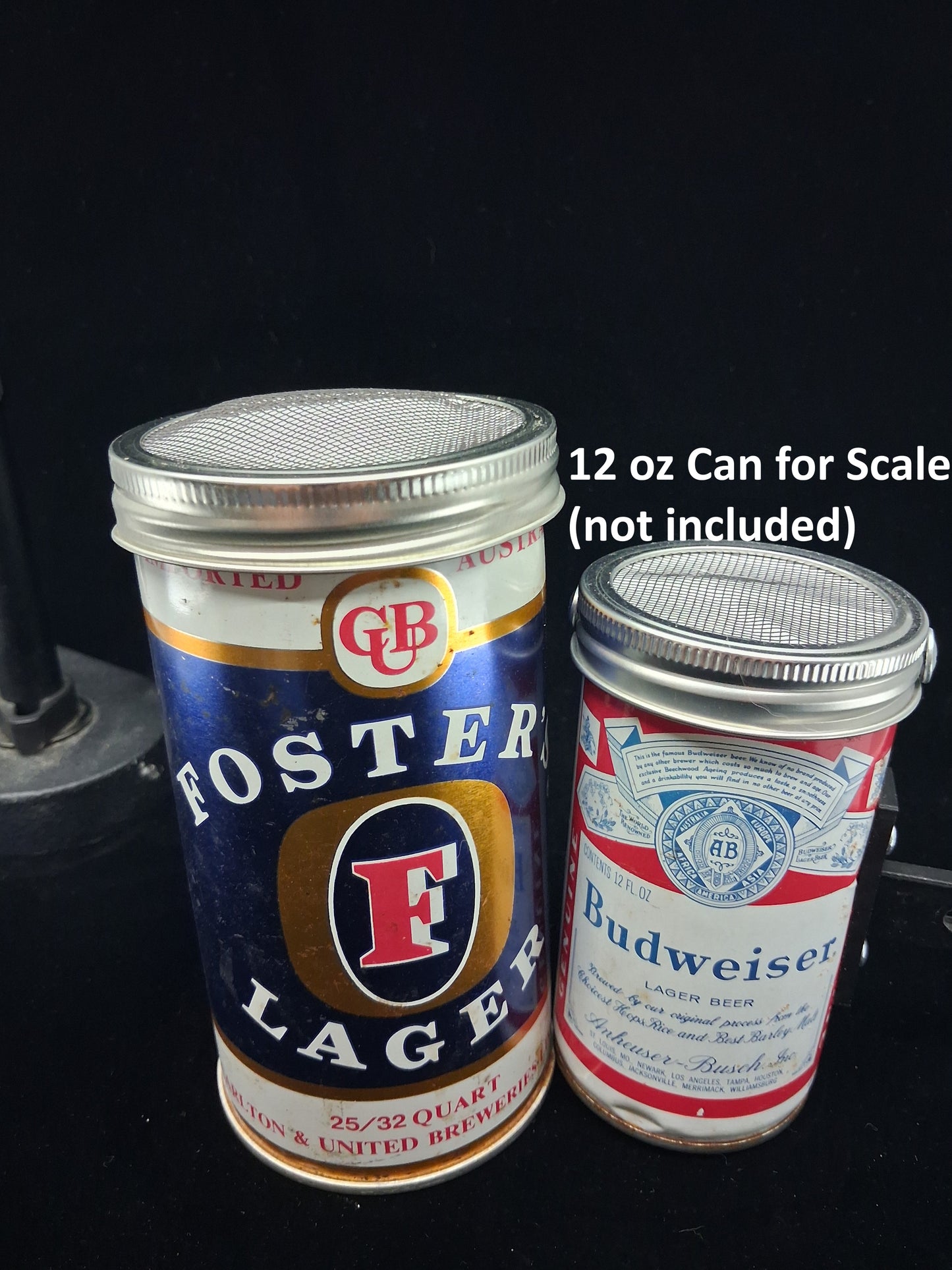 Lo Fi Beer Can Microphone - Gigantic Australian Foster's