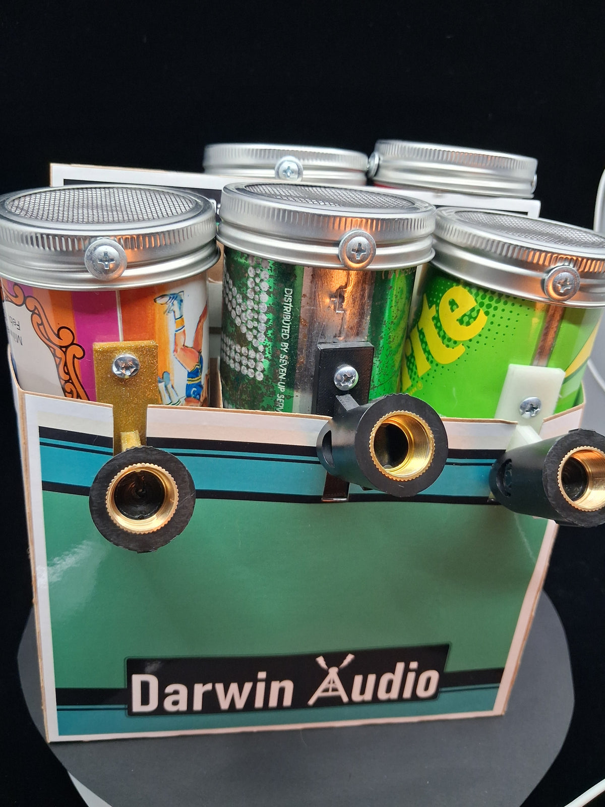 Lo Fi Beer and Soda Can Microphones - Six Pack #5 of 6