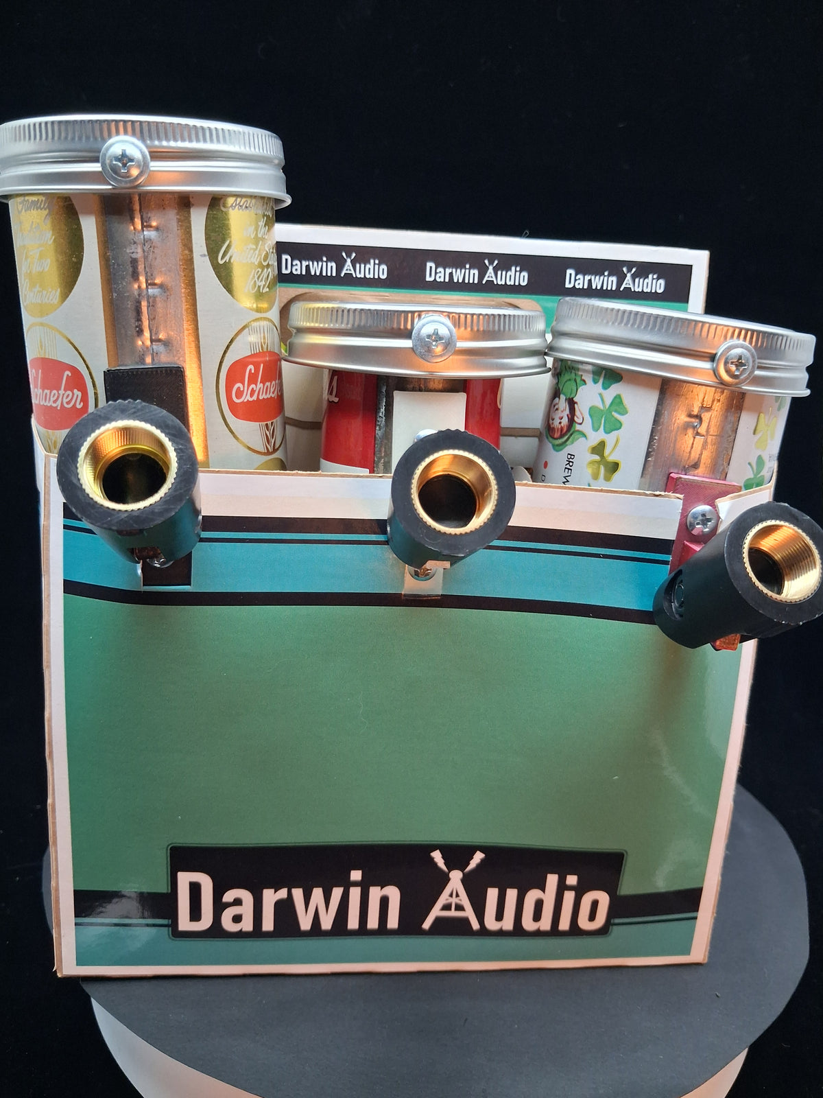 Lo Fi Beer and Soda Can Microphones - Six Pack #3 of 6