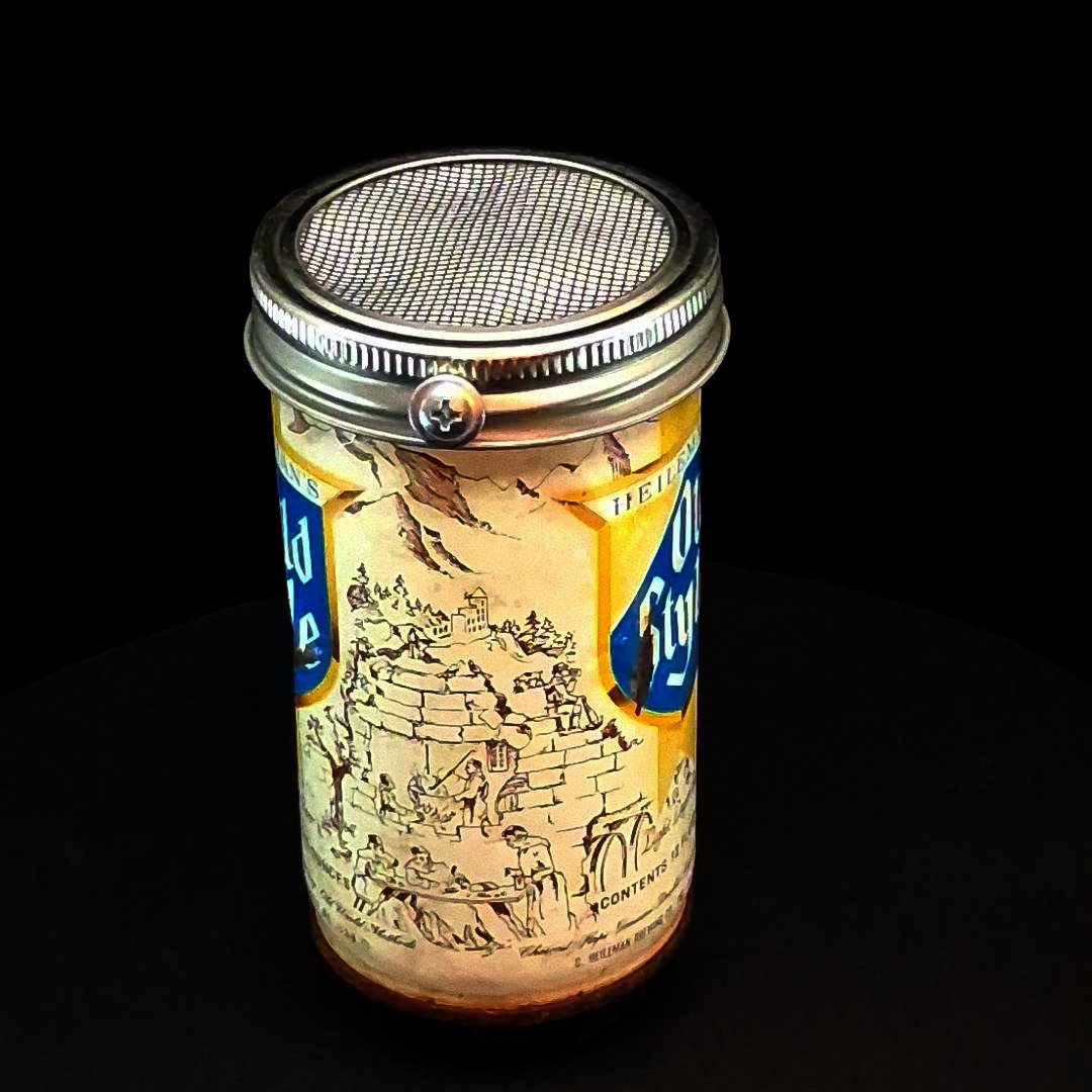 Lo Fi Beer Can Microphone - Vintage Heileman's Old Style