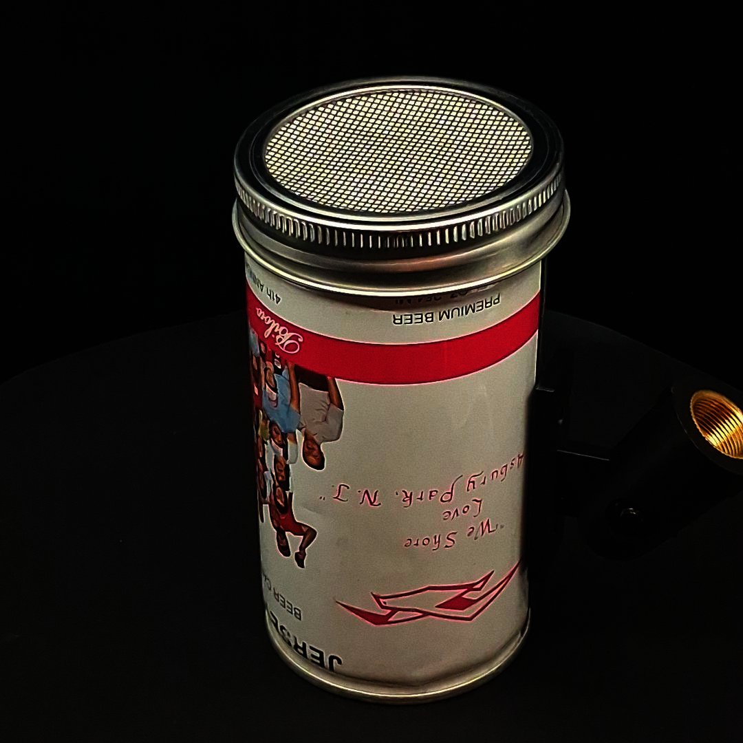 Lo Fi Beer Can Microphone - Jersey Shore Collectors Club