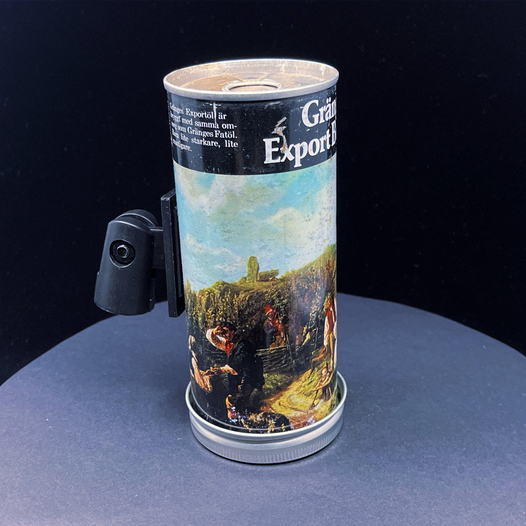 Lo Fi Beer Can Microphone - Sweden Gränges Outdoors