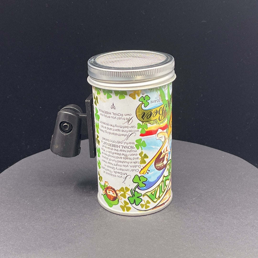 Lo Fi Beer Can Microphone - Hibernia Leprechaun Lute