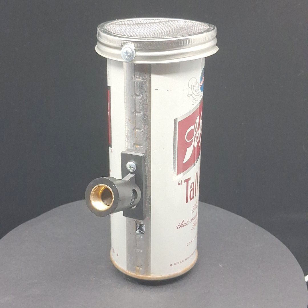Lo Fi Beer Can Microphone - 3/4 Quart Tallboy Schlitz