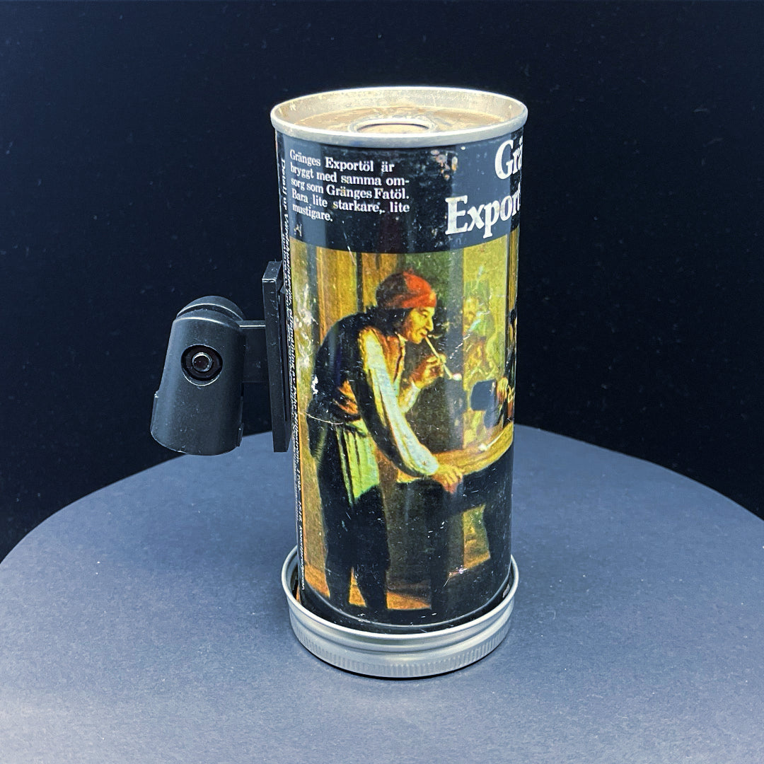 Lo Fi Beer Can Microphone - Sweden Gränges Basement Pub