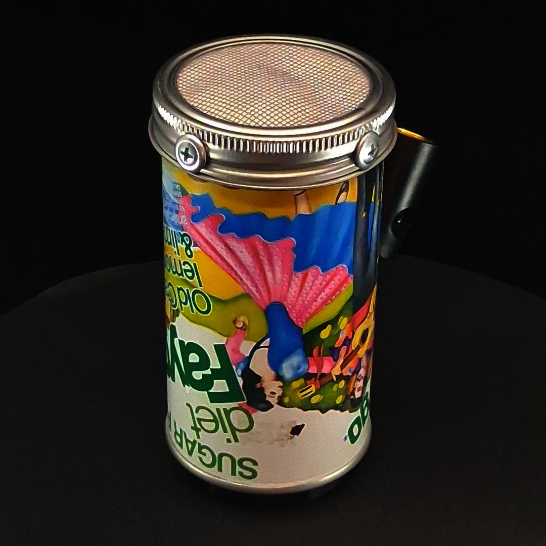 Lo Fi Soda Can Microphone - Faygo California Lemon Lime