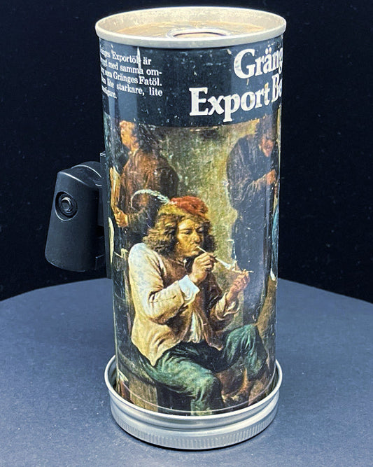 Lo Fi Beer Can Microphone - Sweden Gränges Smoking