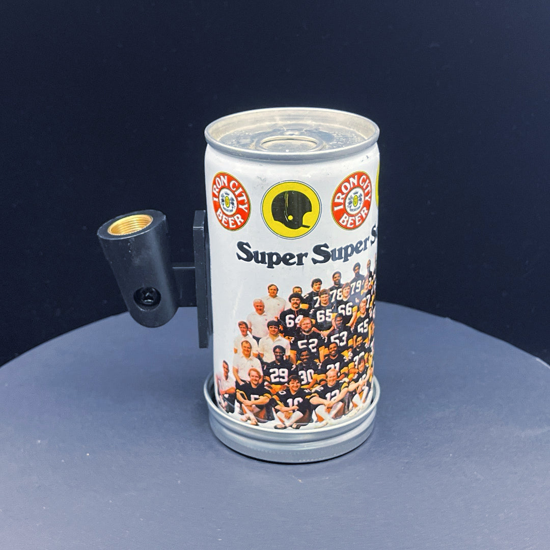 Lo Fi Beer Can Microphone - 1979 Pittsburgh Super Steelers