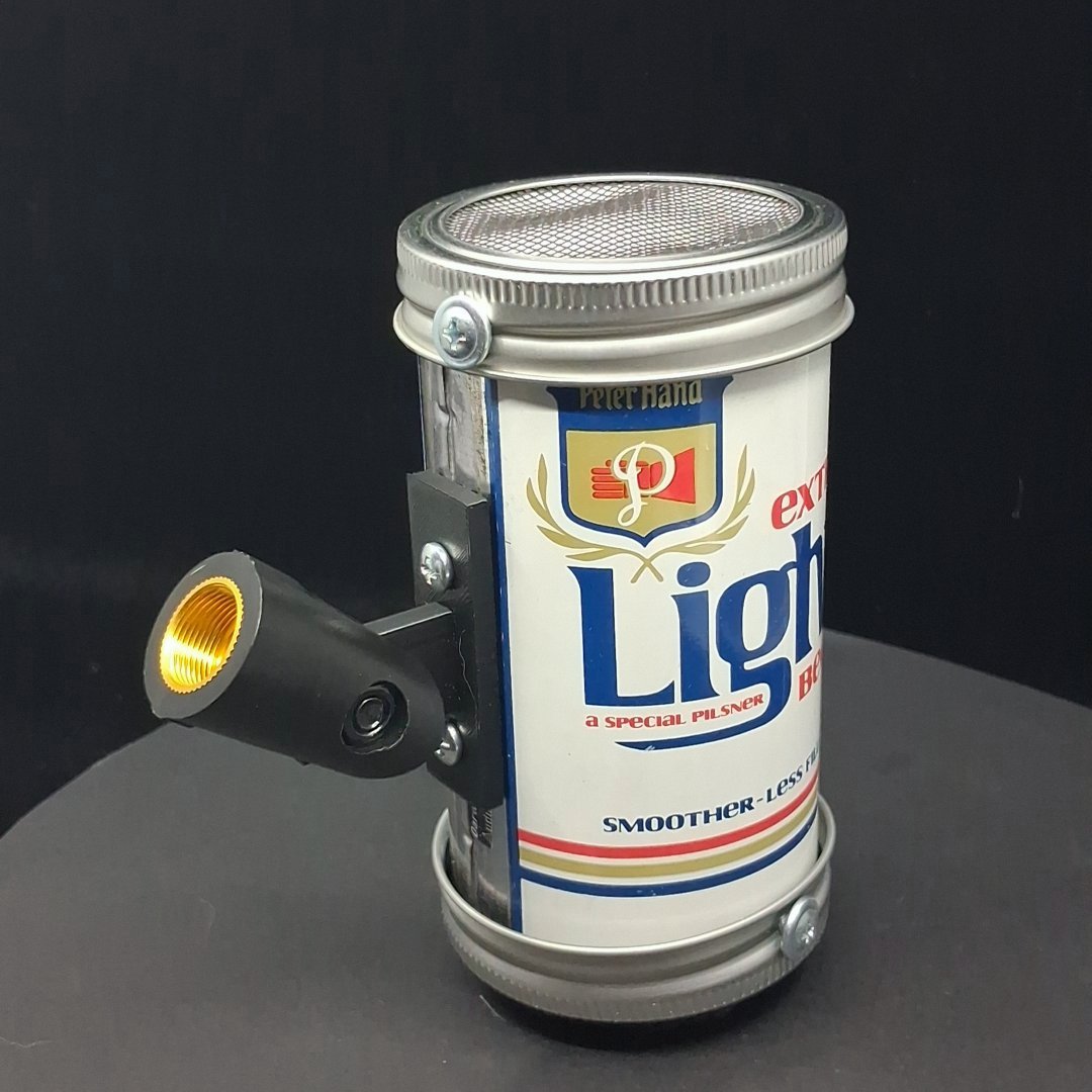 Lo Fi Beer Can Microphone - Chicago Peter Hand Light