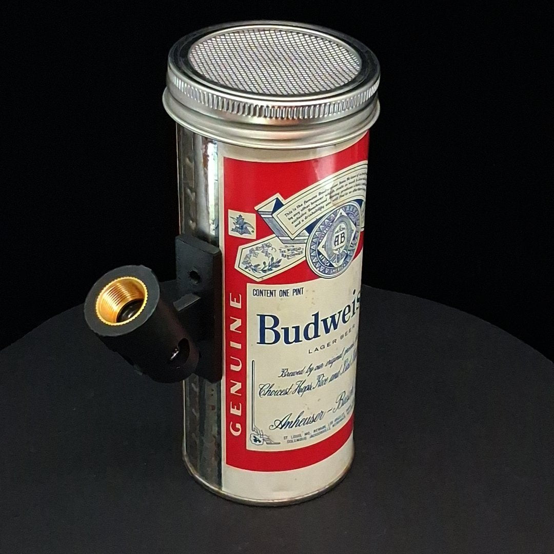 Lo Fi Beer Can Microphone - 16 oz Tallboy Budweiser