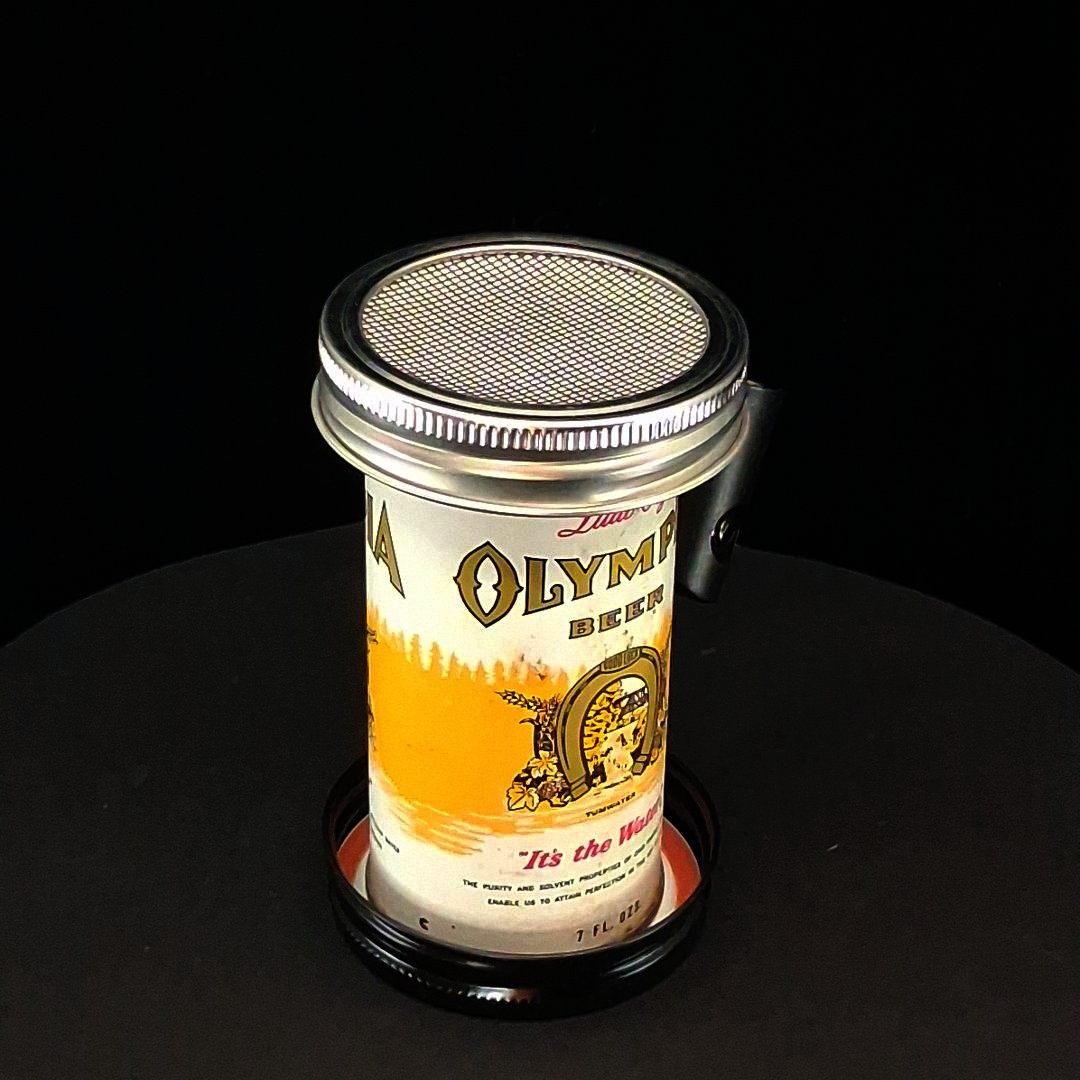 Lo Fi Beer Can Microphone - Tiny 7 oz Olympia
