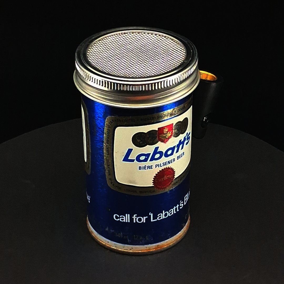 Lo Fi Beer Can Microphone - Canada Blue Labatt's
