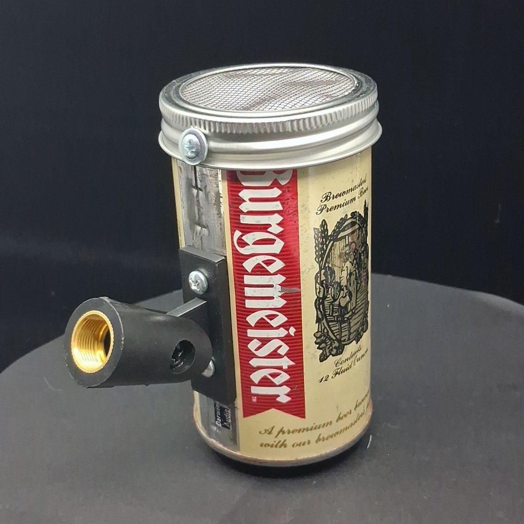 Lo Fi Beer Can Microphone - Chicago Burgermeister