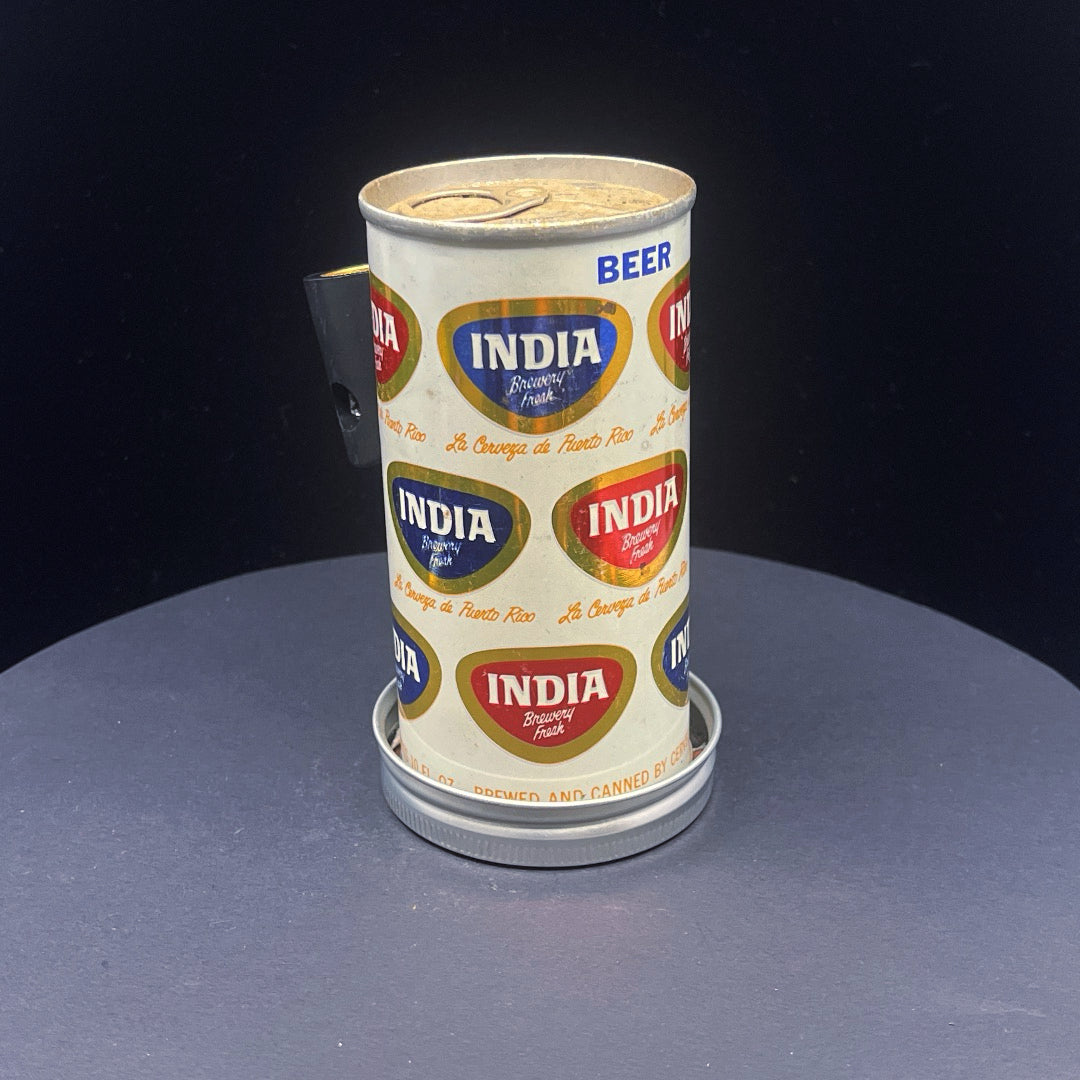Lo Fi Beer Can Microphone - Puerto Rico India Beer