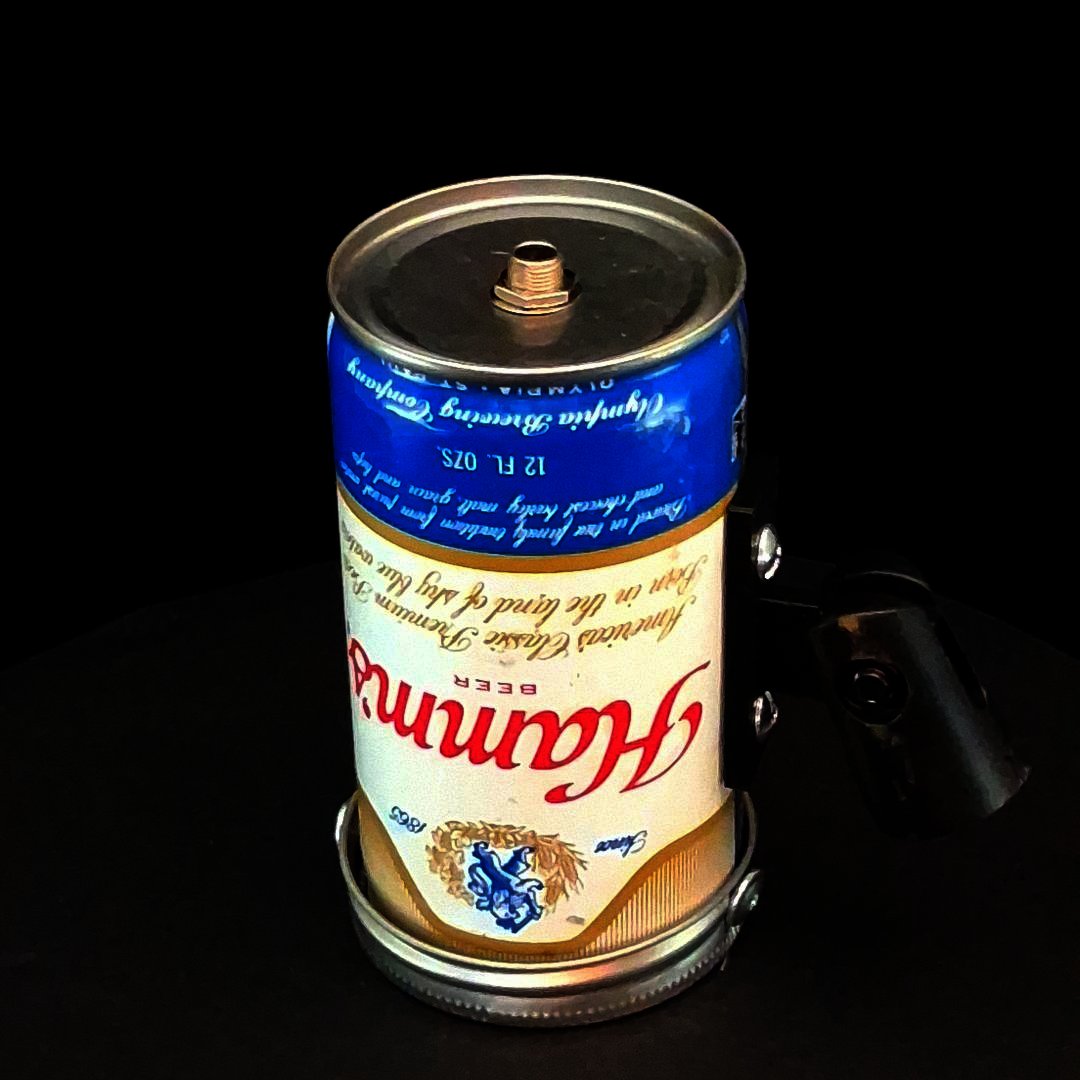 Lo Fi Beer Can Microphone - Hamm's