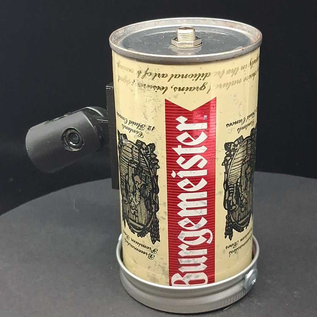 Lo Fi Beer Can Microphone - Chicago Burgermeister