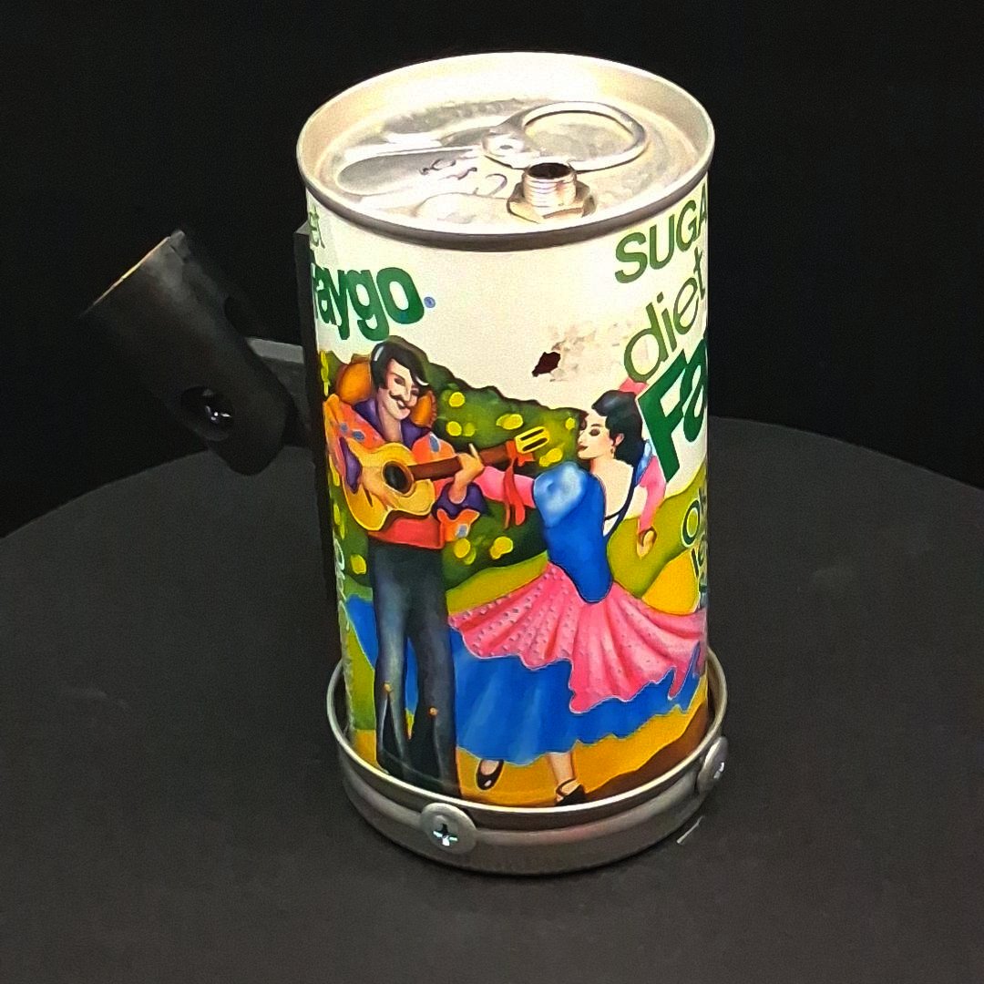 Lo Fi Soda Can Microphone - Faygo California Lemon Lime