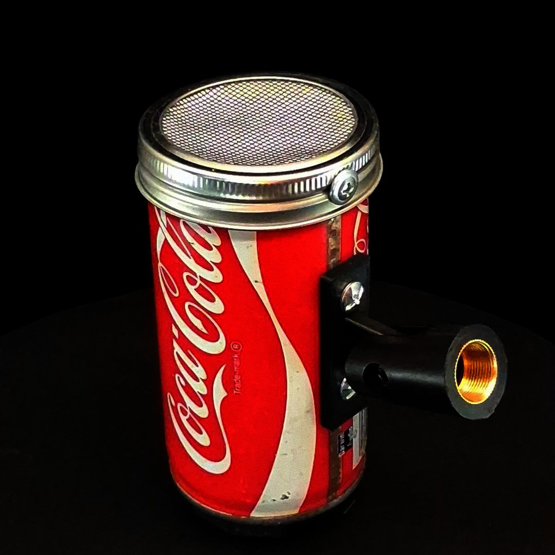 Lo Fi Soda Can Microphone - Chicago Coca Cola