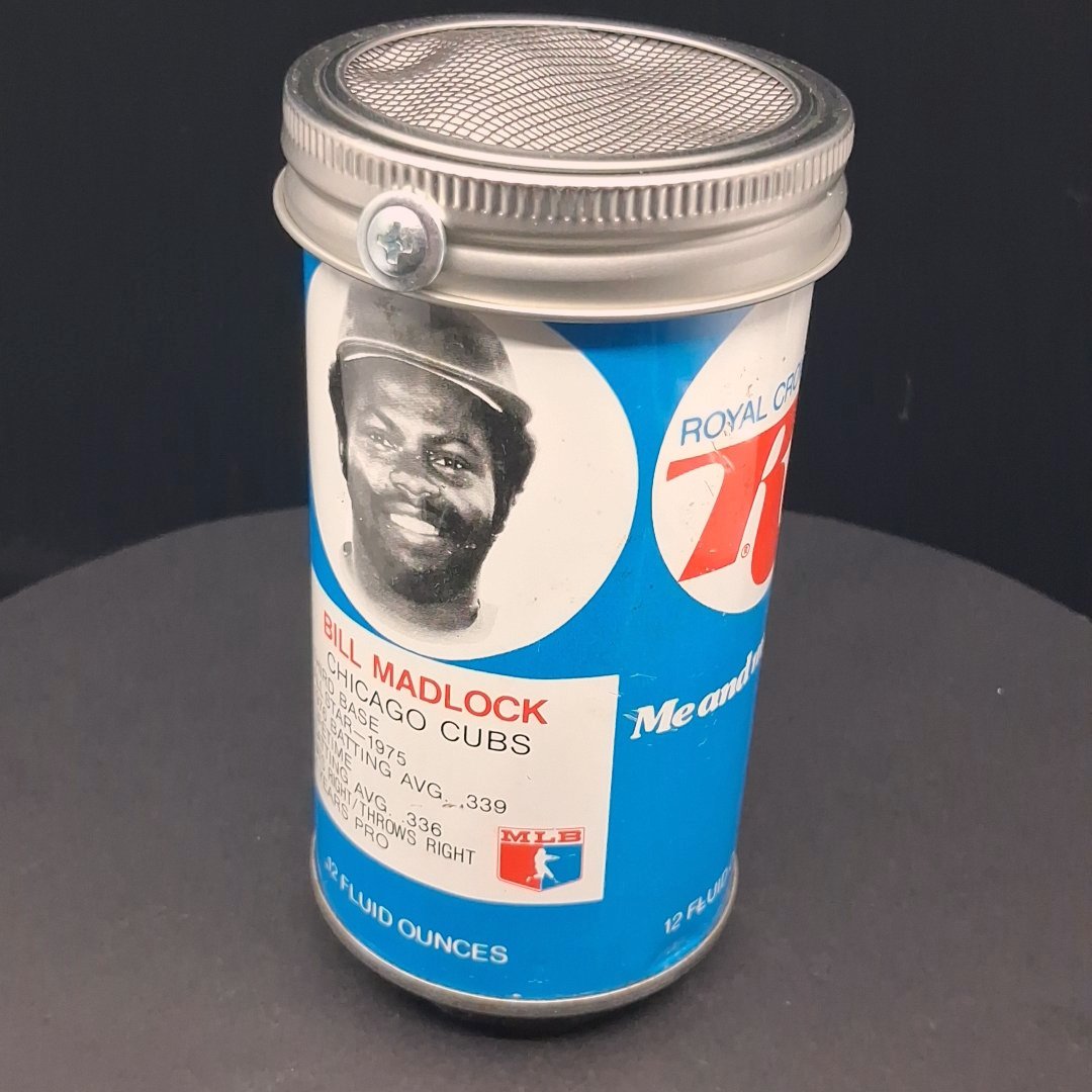 Lo Fi Soda Can Microphone - 1977 RC Cola BM Chicago Cubs