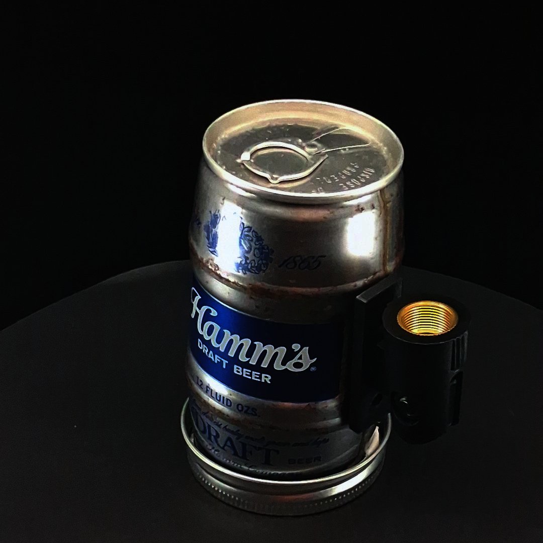 Lo Fi Beer Can Microphone - Hamm's Keg