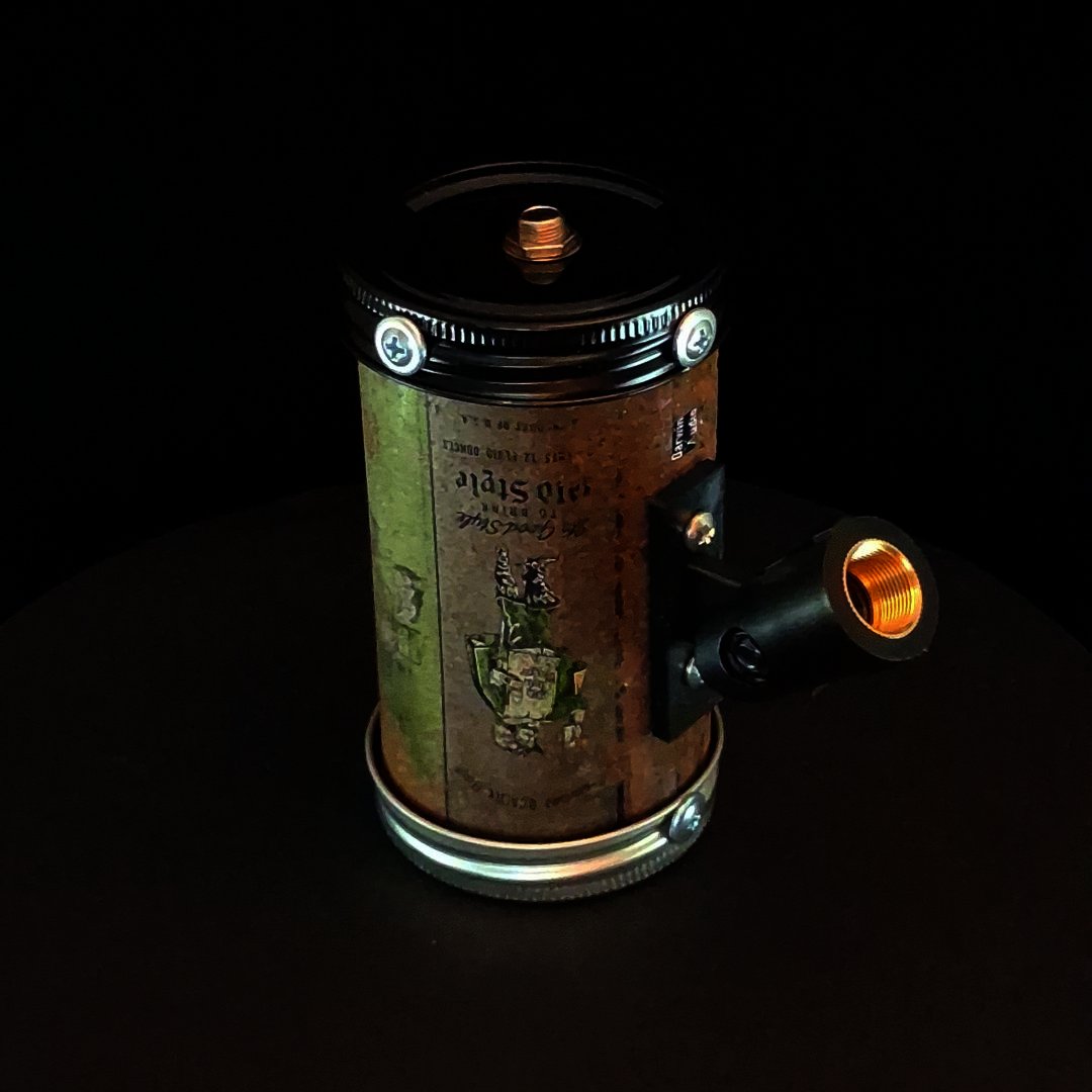 Lo Fi Beer Can Microphone - Grenadier Heileman's Old Style