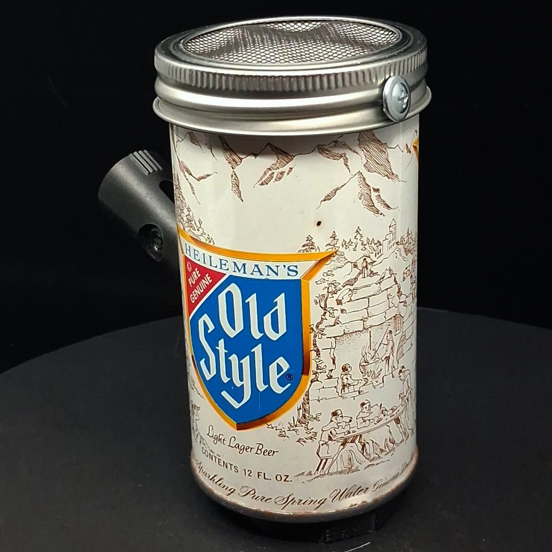 Lo Fi Beer Can Microphone - Heileman's Old Style