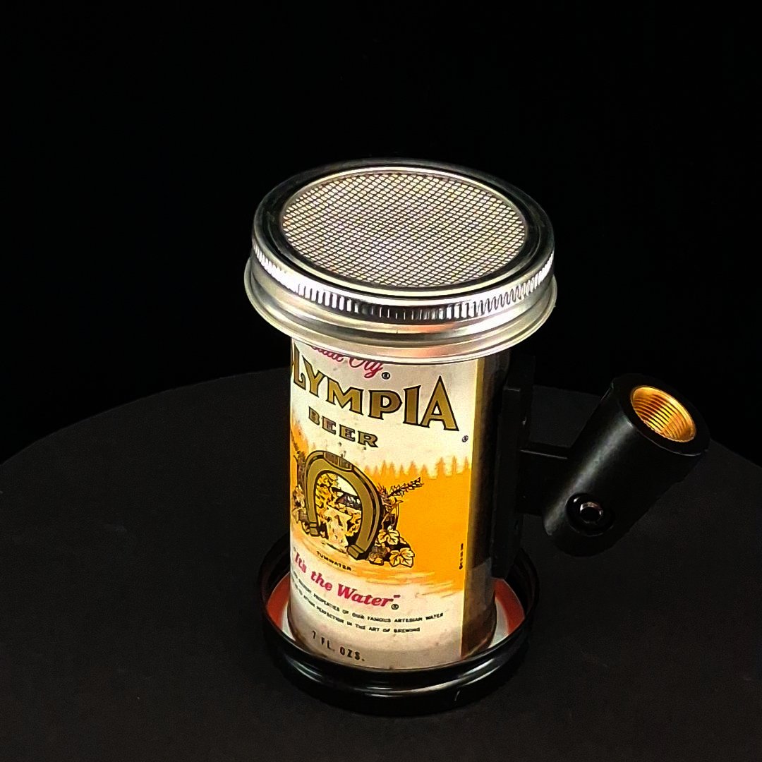 Lo Fi Beer Can Microphone - Tiny 7 oz Olympia