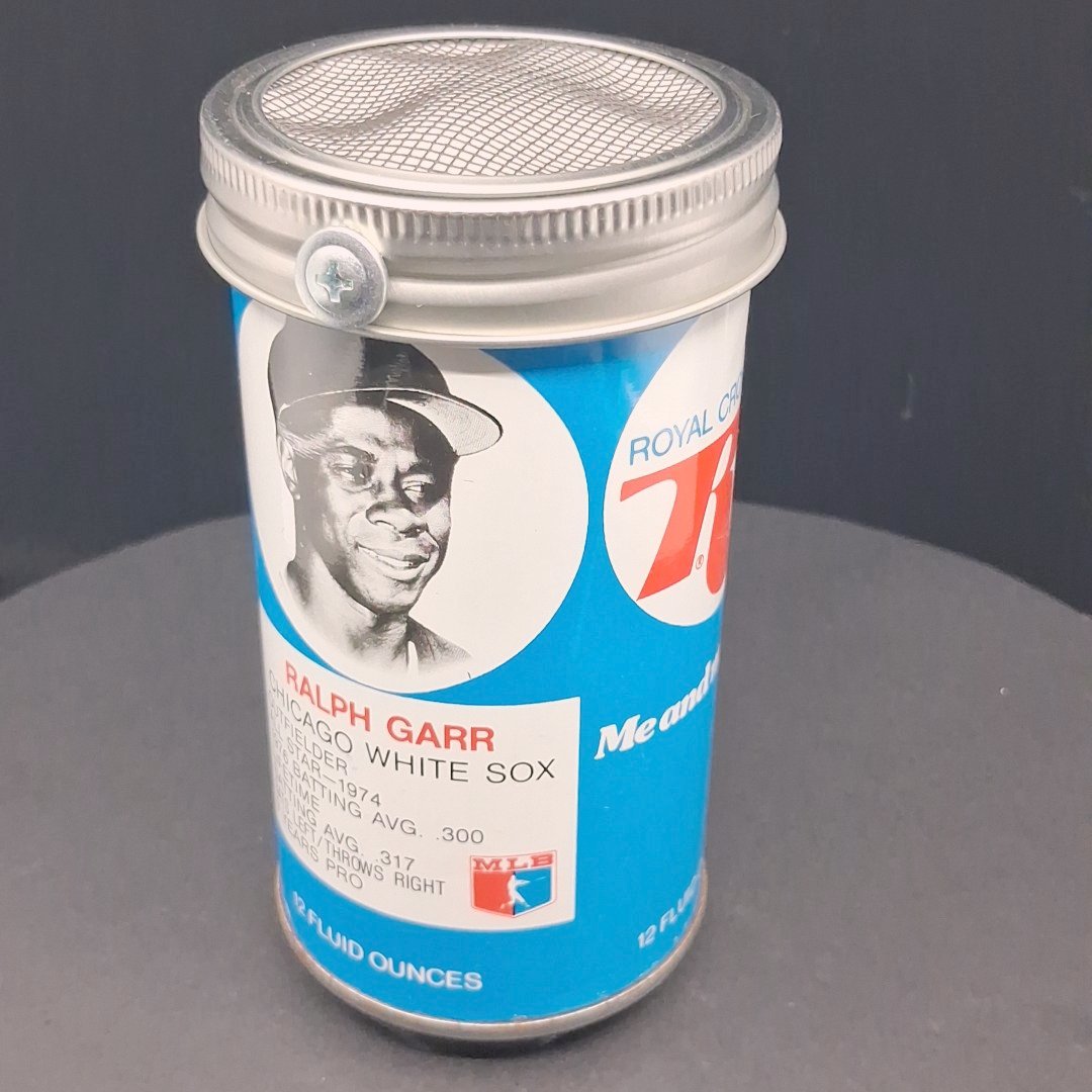 Lo Fi Soda Can Microphone - 1977 RG Cola JC Chicago White Sox