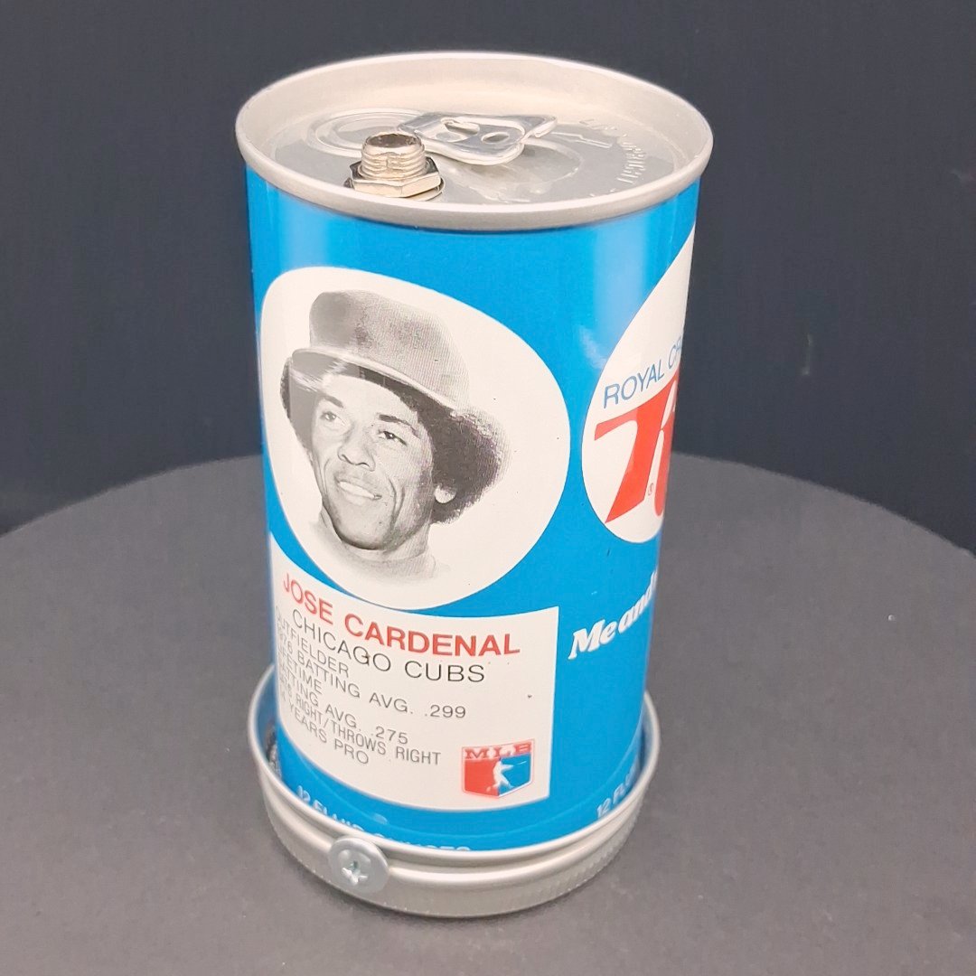 Lo Fi Soda Can Microphone - 1977 RC Cola JC Chicago Cubs