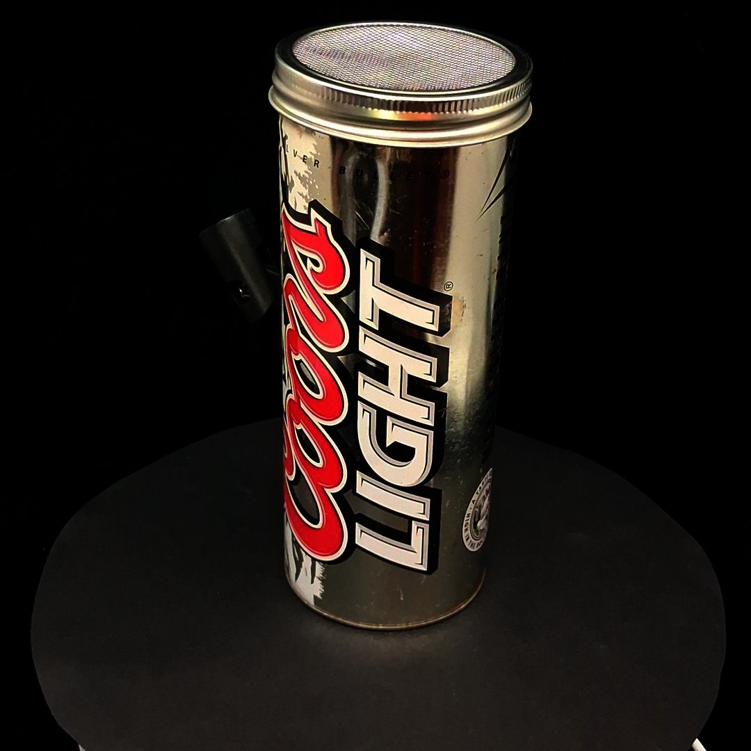 Lo Fi Beer Can Microphone - Gigantic Coors Light
