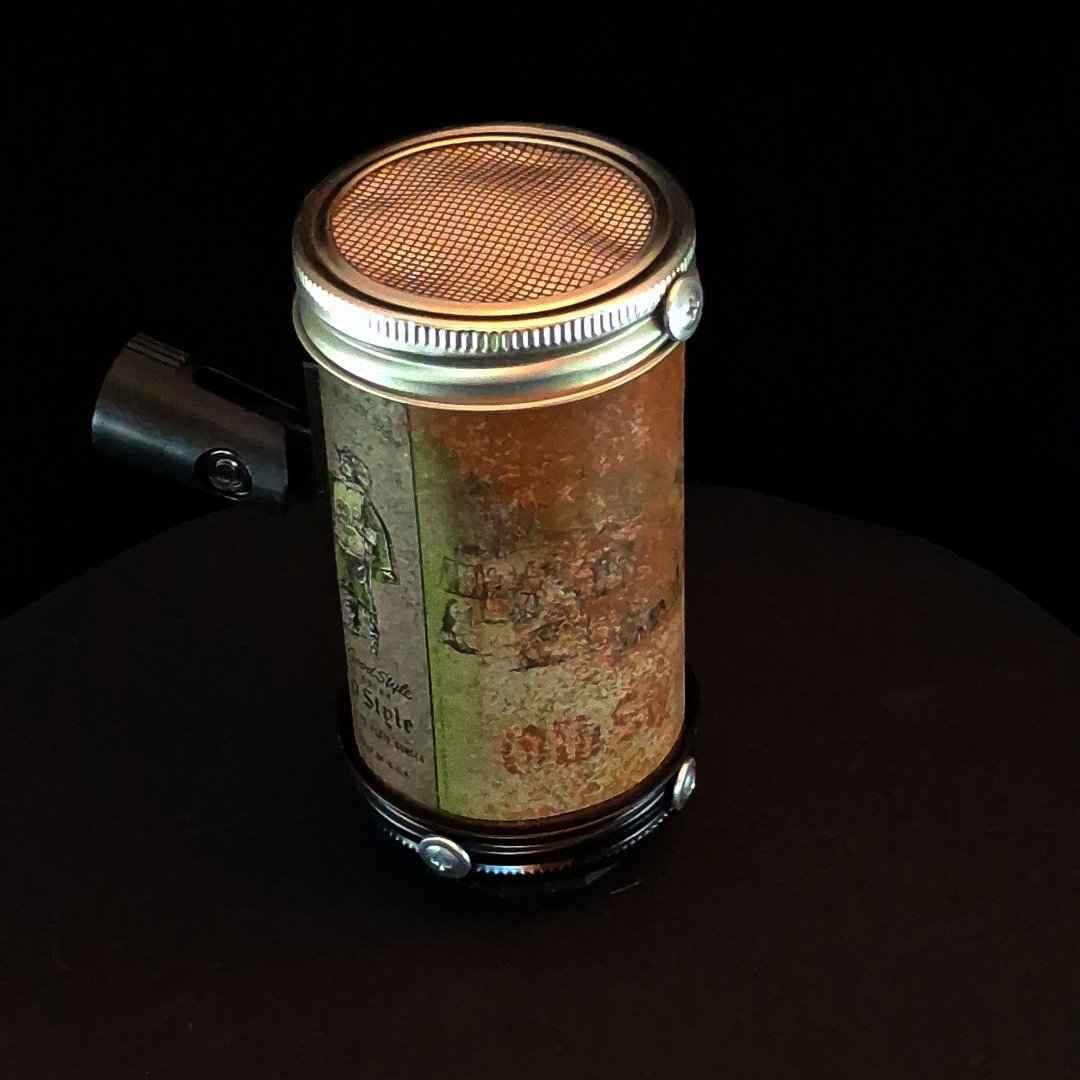 Lo Fi Beer Can Microphone - Grenadier Heileman's Old Style