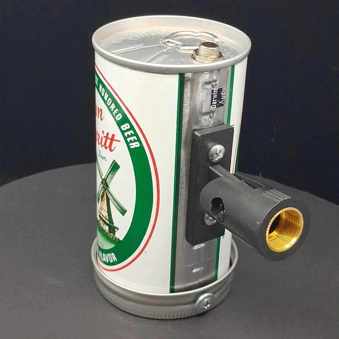 Lo Fi Beer Can Microphone - Van Merritt