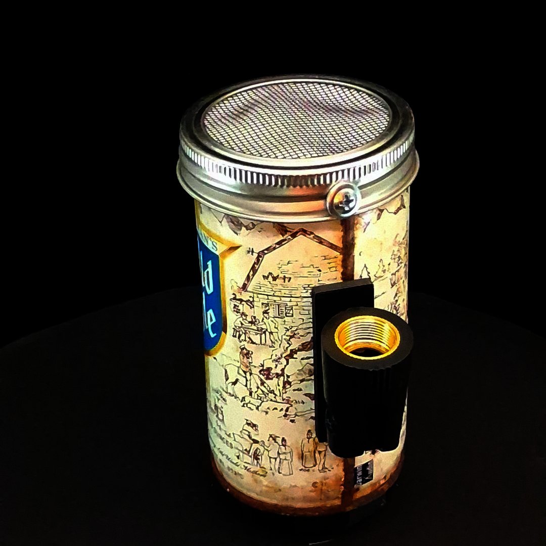 Lo Fi Beer Can Microphone - Vintage Heileman's Old Style