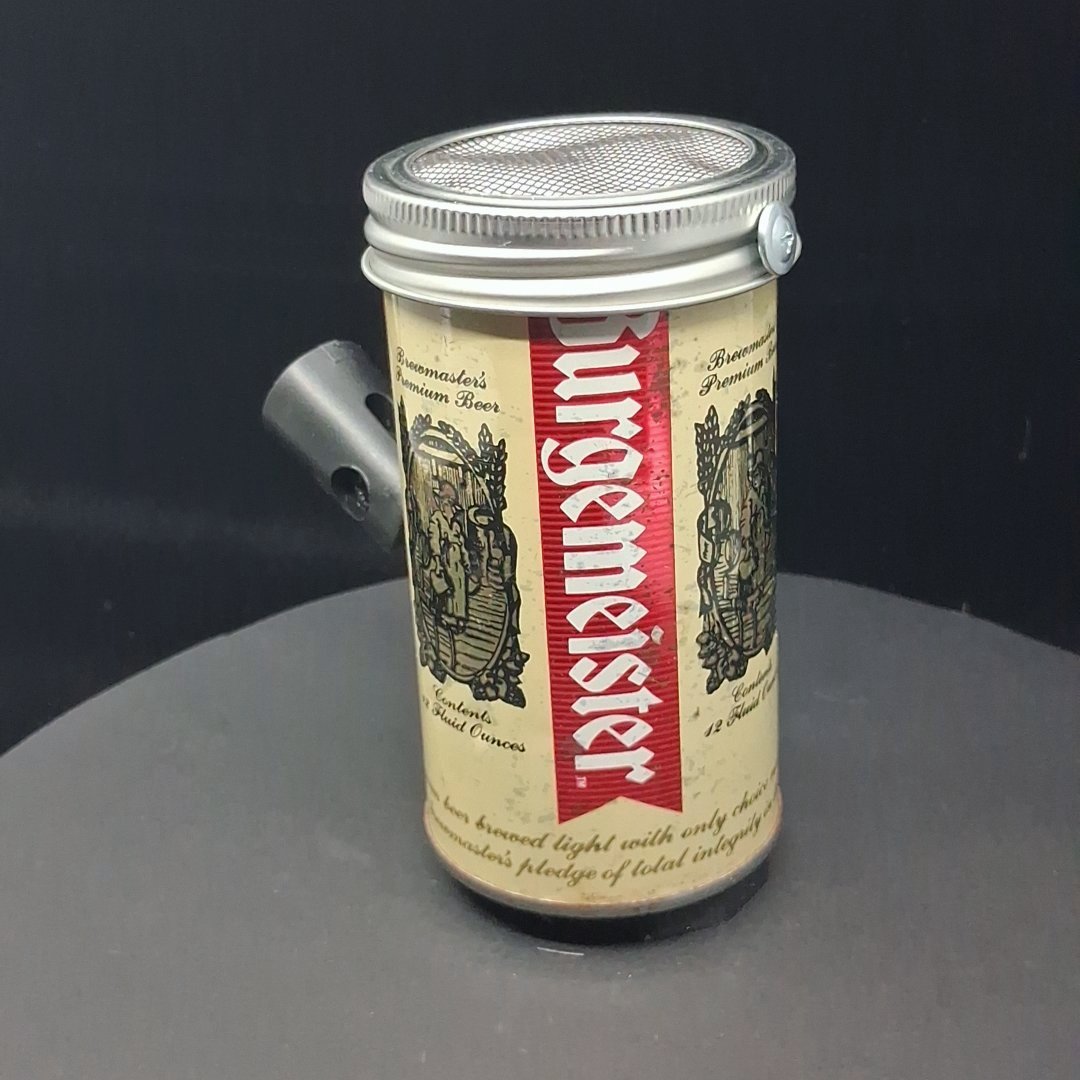 Lo Fi Beer Can Microphone - Chicago Burgermeister