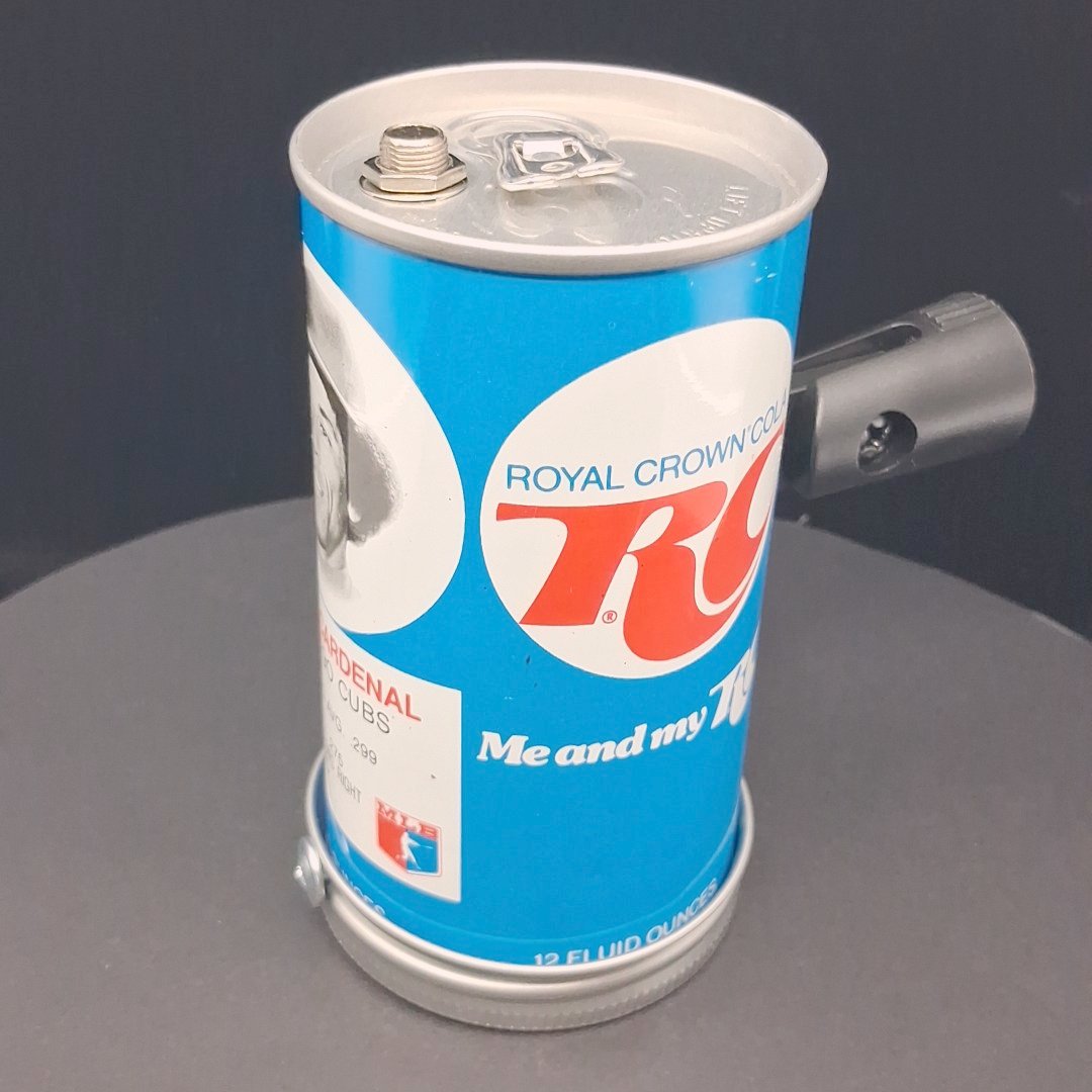 Lo Fi Soda Can Microphone - 1977 RC Cola JC Chicago Cubs